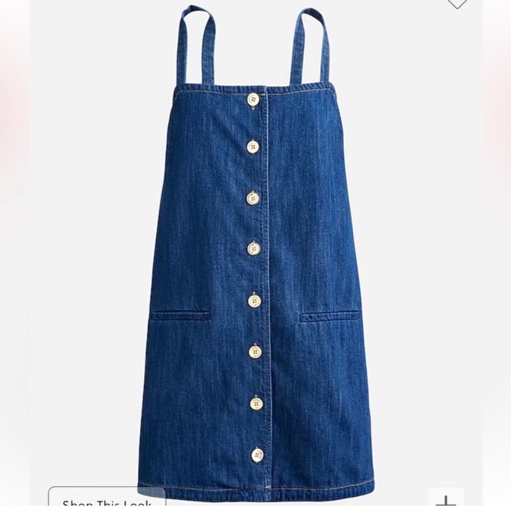J.Crew Denim Button Down Dress